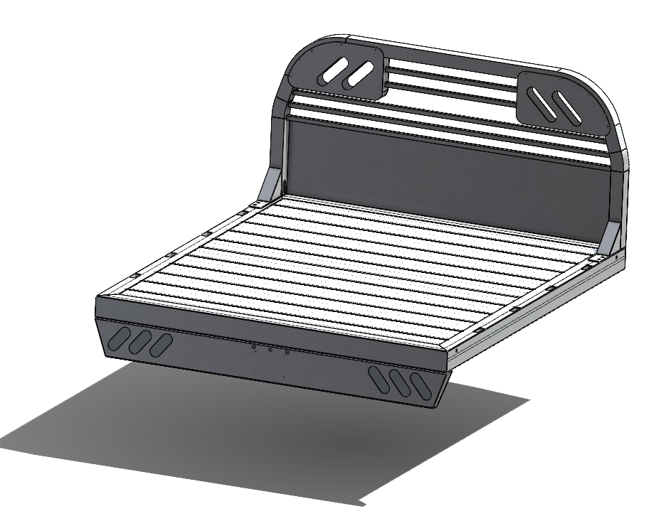 Aluminum Extrusion Headache Rack