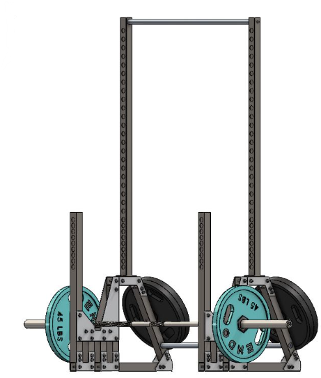 Weight Lifting Power Rack